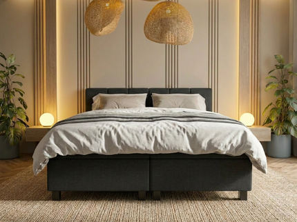 Boxspring Hotel Suite - Wide - Antraciet