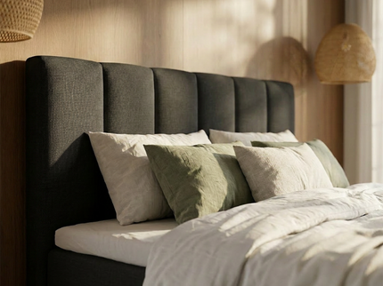 Boxspring Hotel Suite - Wide - Antraciet
