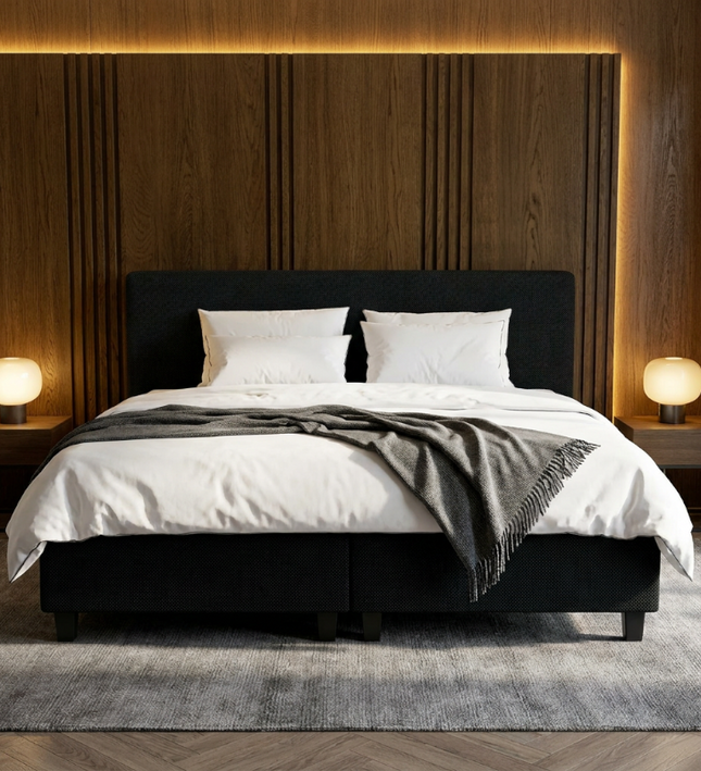 Boxspring Hotel Suite - Zwart