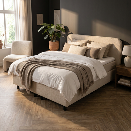 Boxspring Curvy - Teddy