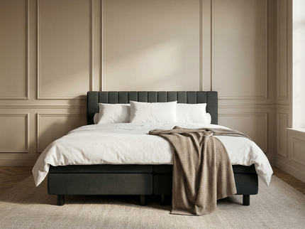 Boxspring Hotel - Beam - Antraciet