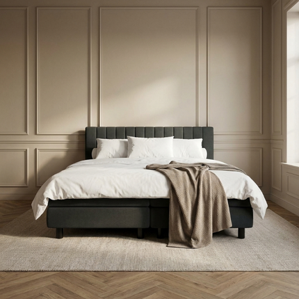 Boxspring Hotel - Beam - Antraciet