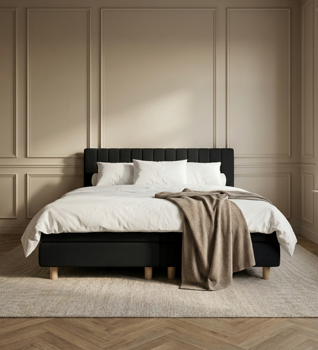 Boxspring Hotel - Beam - Zwart