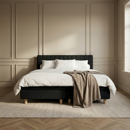 Boxspring Hotel - Beam - Zwart