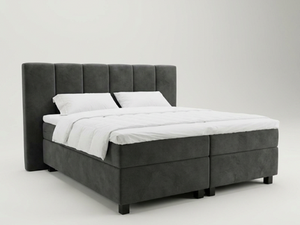 Boxspring Hotel Luxury - Wide - Antraciet