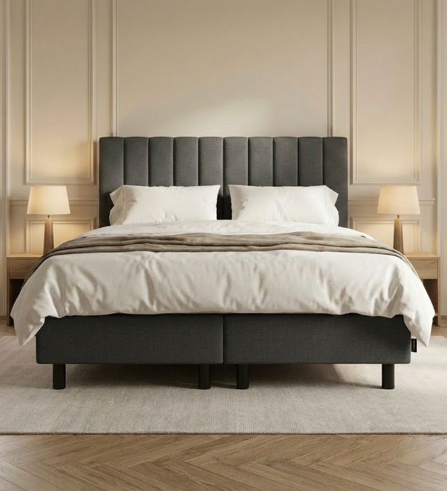 Boxspring Hotel Suite - Beam - Antraciet