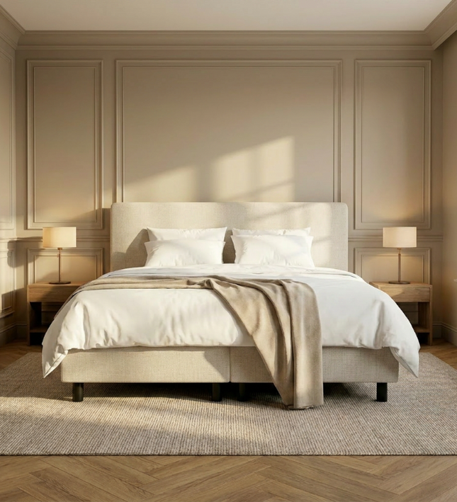 Boxspring Hotel Suite - Beige