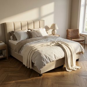 Boxspring Hotel Suite - Wide - Beige