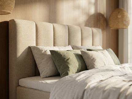 Boxspring Hotel Suite - Wide - Beige