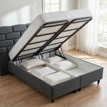 Boxspring met Opbergruimte - Torino