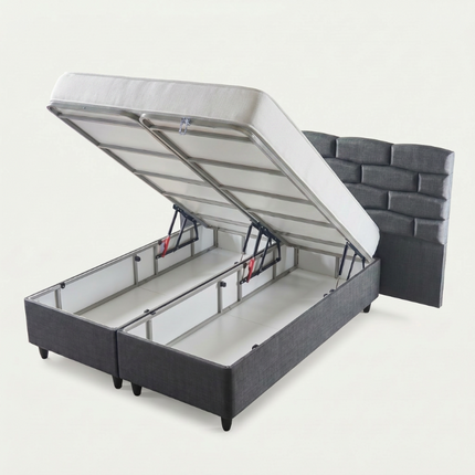 Boxspring met Opbergruimte - Torino