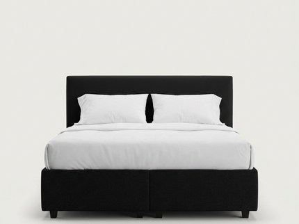 Boxspring met Opbergruimte Hotel Essence - Zwart