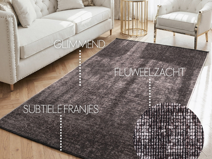 Vloerkleed Brilliance - Bruin