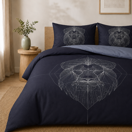 Dekbedovertrek Geometric Roar
