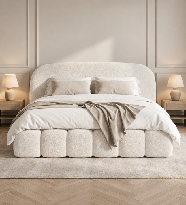 Boxspring met Opbergruimte Signature - Off-White