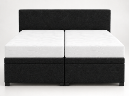 Boxspring met Opbergruimte Hotel Essence - Zwart