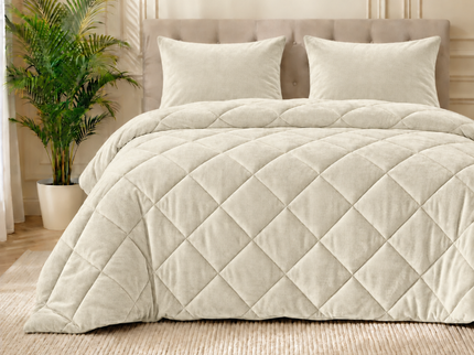 Easy Dekbed Zonder Overtrek - Velvet - Creme