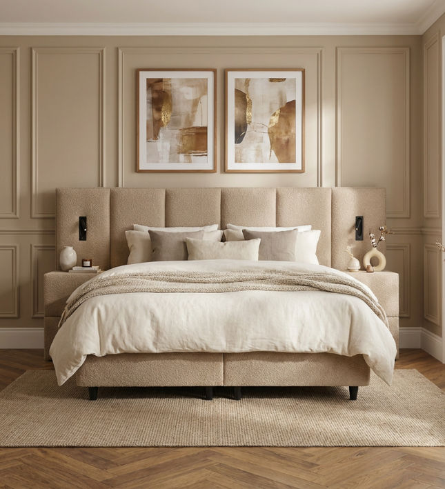 Boxspring met opbergruimte - Davis