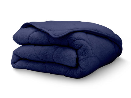 Easy Dekbed Teddy - Navy