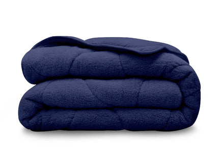Easy Dekbed Teddy - Navy