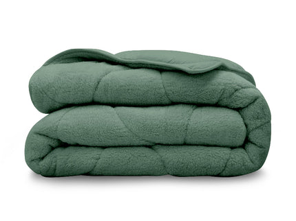 Easy Dekbed Teddy - Groen