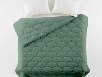 Easy Dekbed Teddy - Groen