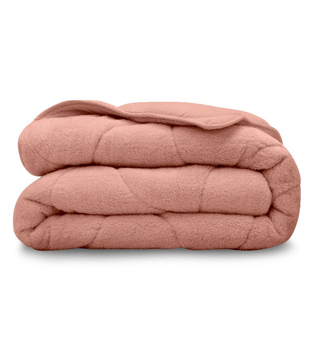 Easy Dekbed Teddy - Roze