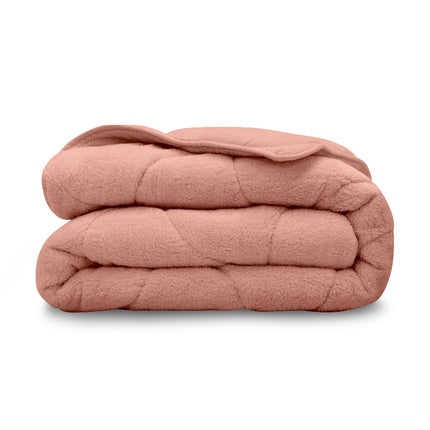 Easy Dekbed Teddy - Roze