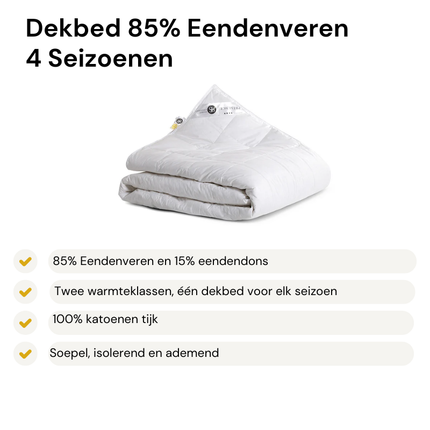 Dekbed Dons - 85% Eendenveren - All Season