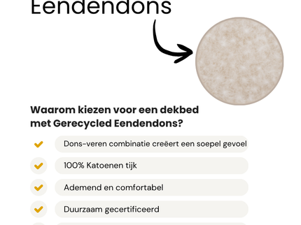 Dekbed Gerecycled Dons - 4 Seizoenen