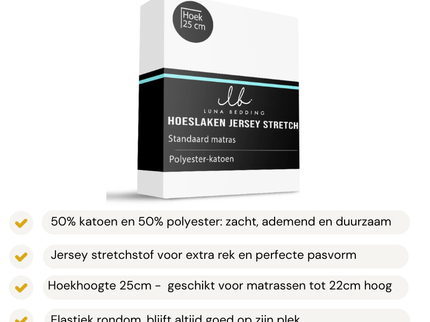 Hoeslaken - Jersey Stretch