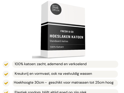 Hoeslaken - Katoen