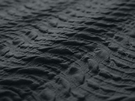 Dekbedovertrek Curve 3D - Antraciet