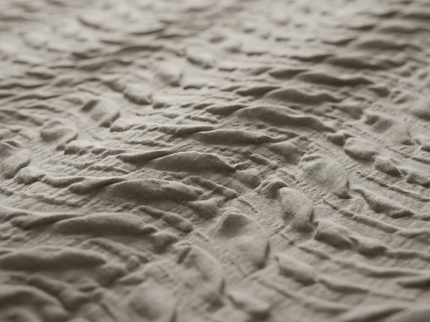 Dekbedovertrek Curve 3D - Taupe/Grijs