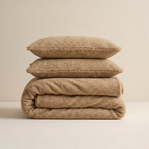 Dekbedovertrek Teddy - Blush Taupe