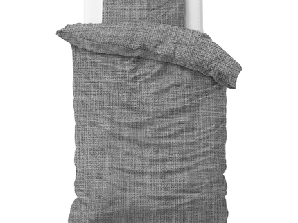 Dekbedovertrek Katoen - Vintage Antraciet