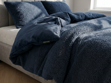 Dekbedovertrek Teddy  - Navy