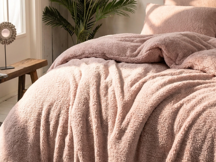 Dekbedovertrek Teddy - Roze
