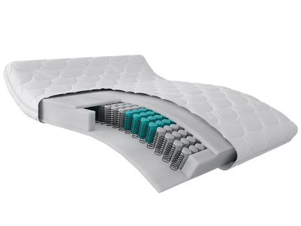 Matras Luxury Line - Pocketvering & NASA Traagschuim - Tencel