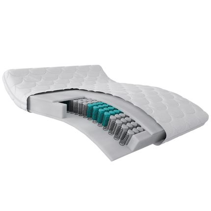Matras Luxury Line - Pocketvering & NASA Traagschuim - Tencel