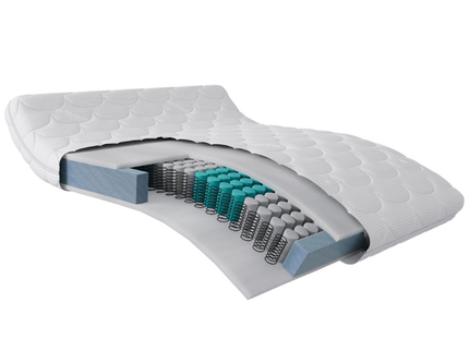 Matras Luxury Line - Pocketvering & Hybrid Koudschuim - Tencel
