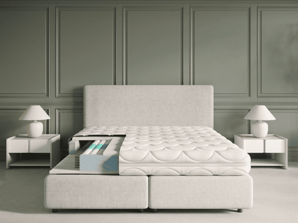 Matras Luxury Line - Pocketvering & Hybrid Koudschuim - Tencel
