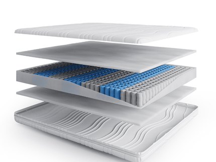Matras Luxury Line - Pocketvering & NASA Traagschuim - Bamboe