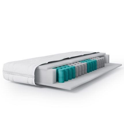 Matras Luxury Line - Pocketvering & NASA Traagschuim - Bamboe