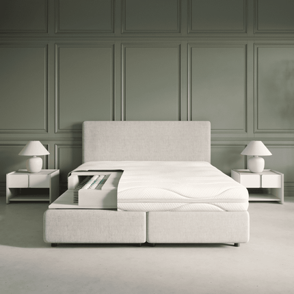 Matras Luxury Line - Pocketvering & NASA Traagschuim - Bamboe