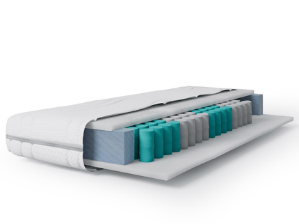 Matras Luxury Line - Pocketvering & Hybrid Koudschuim - Aloë Vera