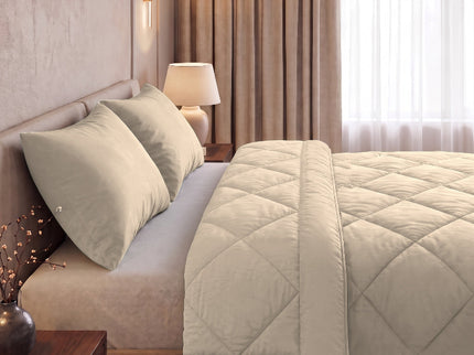 Easy Dekbed Zonder Overtrek Uni - Beige