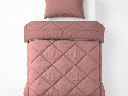 Easy Dekbed Zonder Overtrek Uni - Mauve