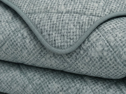 Easy Dekbed Zonder Overtrek Denim - Groen