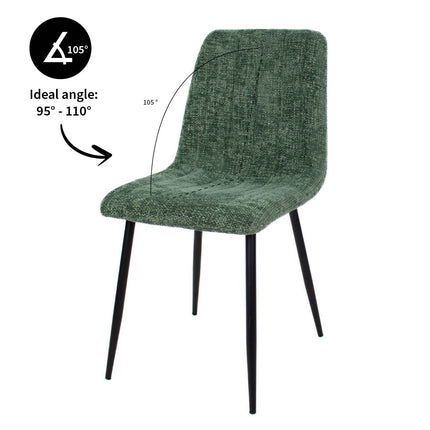 Eetkamerstoel Sem - Groen